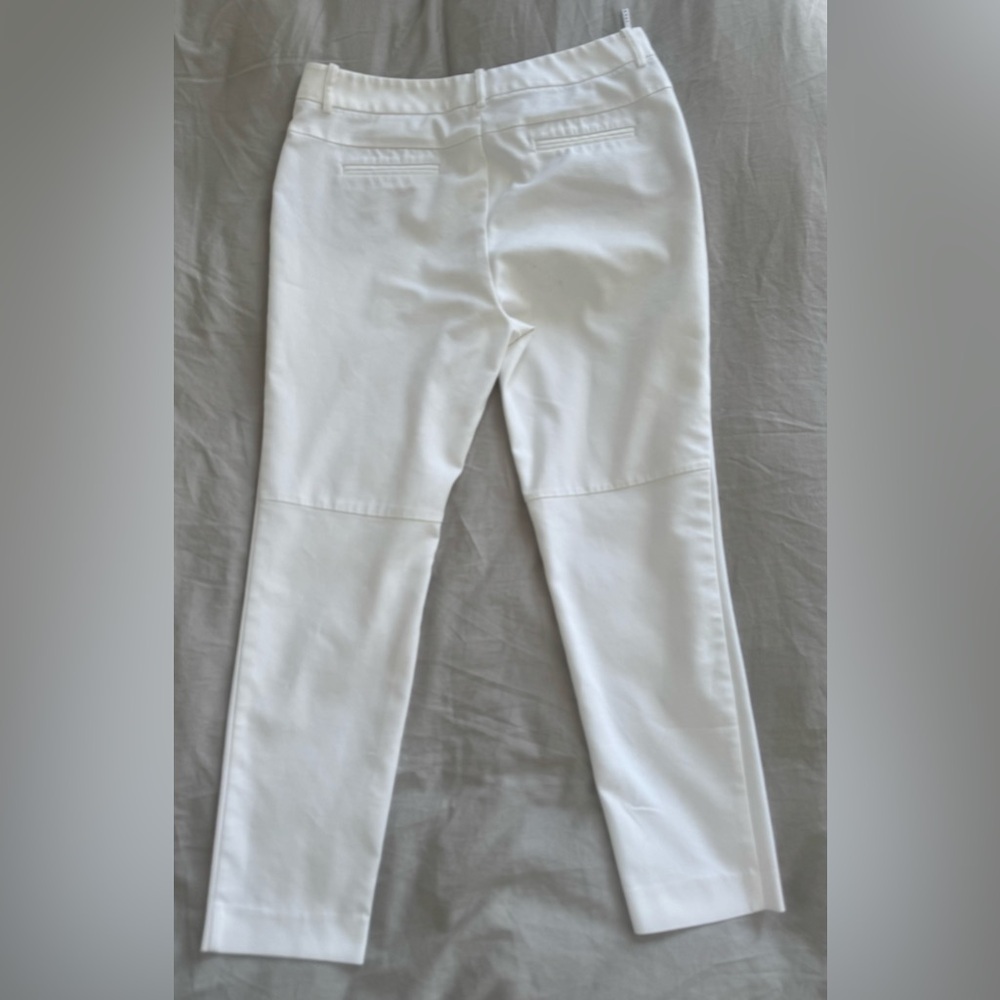 Ivanka Trump White Ankle Pants sz 12 - Picture 3 of 11